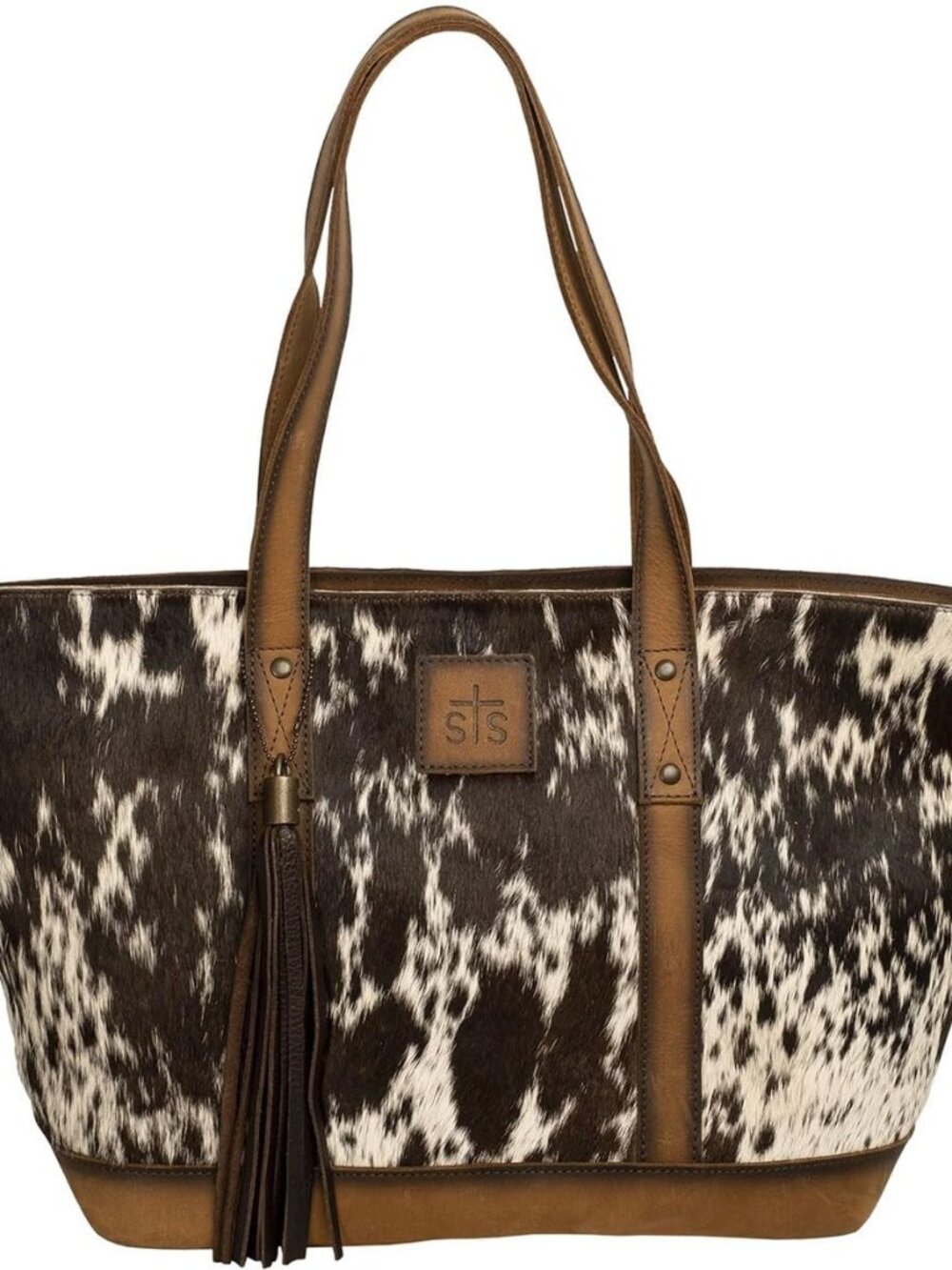 STS Cowhide Additions Cheyenne Tote (STS-31119)